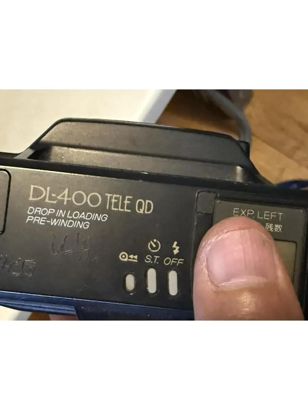 Fuji DL-400 Tele QD Auto Focus 35-70 Lens 35mm  Film Camera Point Shoot (Untes